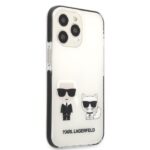Karl Lagerfeld KLHCP13LTPEKCW iPhone 13 Pro / 13 6,1" hardcase white Karl&Choupette - imagine 4