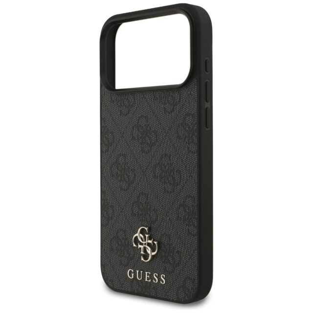 Guess 4G Small Classic Logo MagSafe case for iPhone 17 Pro Max black - imagine 6