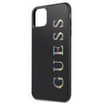 Guess GUHCN65LGMLBK iPhone 11 Pro Max black hard case Glitter Logo - imagine 3