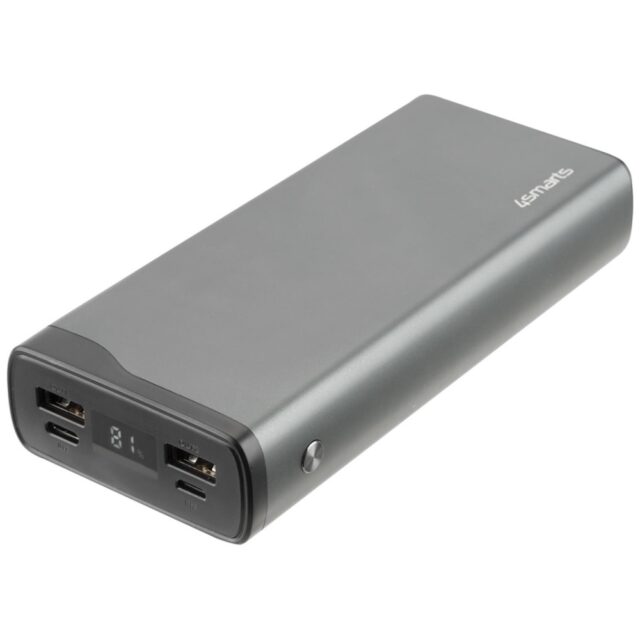 Powerbank 4smarts VoltHub Pro 20000mAh 22.5W QC PD gunmetal - imagine 2