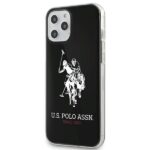 US Polo USHCP12LTPUHRBK iPhone 12 Pro Max 6,7" black Shiny Big Logo - imagine 2