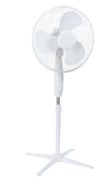 Extralink Bryza ESF-40D-WH White | Standing fan | 3 blades, 3 speed settings - imagine 2