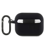 AMG AMAP2RBK AirPods Pro 2 (2022/2023) cover black Silicone with White Logo - imagine 2