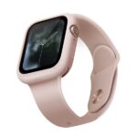 UNIQ Lino Case Apple Watch Series 4/5/6/SE/SE3 44mm. blush pink