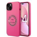 Karl Lagerfeld KLHCP14MSRSGRCF iPhone 14 Plus / 15 Plus 6,7" hardcase pink Silicone RSG