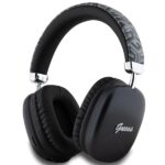 Guess Bluetooth Over-Ear Headphones GUBHK1GCTCSK black Gcube Metallic Script Logo