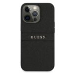 Guess GUHCP13LPSASBBK iPhone 13 Pro / 13 6,1" black Saffiano Strap - imagine 3