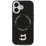Karl Lagerfeld Choupette Pin MagSafe Case for iPhone 17 Black - imagine 3