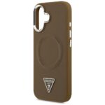 Guess Triangle Logo MagSafe case for iPhone 17 brown - imagine 6
