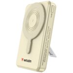 Powerbank Verbatim Charge n Go 10000mAh with stand Magnetic Wireless TFT display 2xUSB-C cable gold