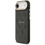 Case Guess 4G PU Classic Logo MagSafe for iPhone Air black - imagine 2