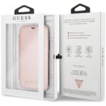 Guess GUFLBKPXIGLTRG iPhone X/Xs rose gold book Iridescent - imagine 6