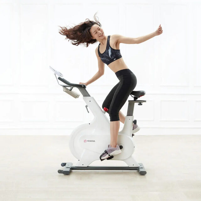 Yesoul Spin Bike M1 White | Training bike | - imagine 3
