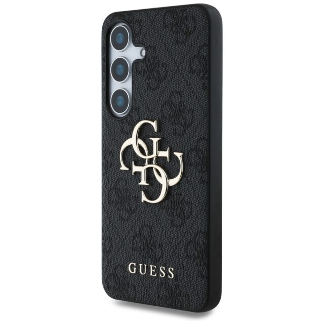 Case Guess Big 4G Logo Classic Logo to Samsung Galaxy S25 black - imagine 2