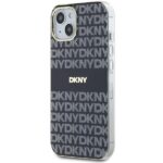 DKNY DKHMP15SHRHSEK iPhone 15 / 14 / 13 6.1 inch black hardcase IML Mono & Stripe MagSafe - imagine 2