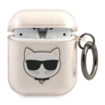 Karl Lagerfeld KLA2UCHGD AirPods cover gold Glitter Choupette
