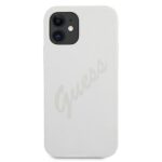 Guess GUHCP12SLSVSCR iPhone 12 mini 5,4" cream hardcase Script Vintage - imagine 3