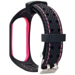 Beline Mi Band 3/4 Sport strap black/pink
