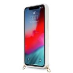 Guess GUHCP12LLSC4GWH iPhone 12 Pro Max 6,7" white hardcase 4G Gold Chain Collection - imagine 5
