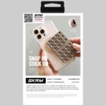 Universal suction cup Skinarma Stax MagSafe for phone champagne - imagine 7