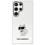 Karl Lagerfeld KLHCS23LHNCHTCT S23 UltraS918 transparent hardcase Ikonik Choupette - imagine 3