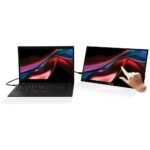 Portable Touch Monitor Verbatim ALU 13.3" WUXGA with 5000mAh Power Bank black 32087 - imagine 8