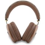 Headphones  Guess Bluetooth 5.3 4G Triangle Logo brown - imagine 3