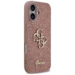 Guess Fixed Glitter Big 4G Case for iPhone 17 Pink - imagine 4