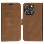Etui dbramante 1928 Lynge 2w1 Wallet do  iPhone 14 Pro brązowy/brown - imagine 2