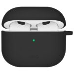 UNIQ case Nexo AirPods 4 + Ear Hooks Silicone black