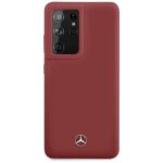 Mercedes MEHCS21LSILRE S21 Ultra G998 red hardcase Silicone Line - imagine 3
