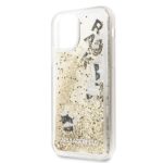 Karl Lagerfeld KLHCN58ROGO iPhone 11 Pro black & gold hard case Glitter - imagine 3