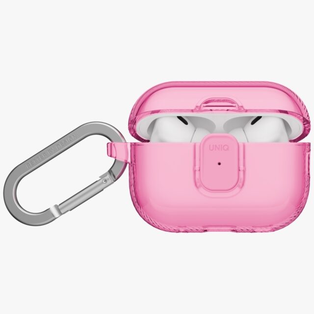 Case UNIQ Glase Pro for AirPods Pro 3     Lock Case pink - imagine 2