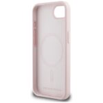 Case Karl Lagerfeld Silicone Karl&Choupette Heads MagSafe for iPhone 16e pink - imagine 7
