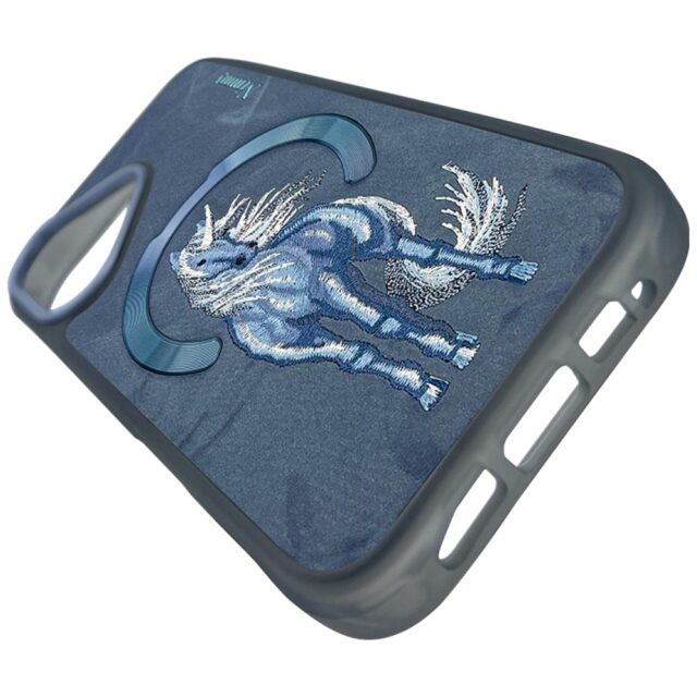 Case Nimmy Magnetic Fantasy Animal       MagSafe for iPhone 16 blue - imagine 4