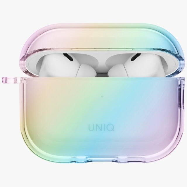 Case UNIQ Iridescia for AirPods Pro 3 Hang Case holo quartz - imagine 4