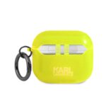 Karl Lagerfeld KLA3UCHFY AirPods 3 cover yellow Choupette - imagine 2