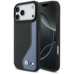 Case BMW M Carbon Logo MagSafe for iPhone 17 Pro Max blue