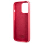 Karl Lagerfeld KLHCP13XSLMP1PI iPhone 13 Pro Max 6,7" hardcase fuchsia Silicone Plaque - imagine 7