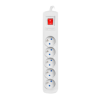 Armac R5 | Power strip | anti-surge system, 5 sockets, 1,5m cable, gray - imagine 2