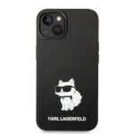 Karl Lagerfeld KLHMP14MSNCHBCK iPhone 14 Plus/ 15 Plus 6,7" hardcaseblack Silicone Choupette MagSafe - imagine 3