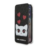 Karl Lagerfeld KLFLBKPXVDCBK iPhone X black book Valentine - imagine 2