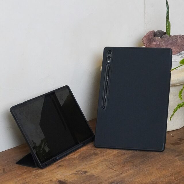 Case Araree A Folio for Samsung Galaxy Tab S11 black - imagine 2