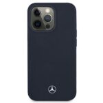 Mercedes MEHCP13LSILNA iPhone 13 Pro /13 6,1" navy hardcase Silicone Line - imagine 3