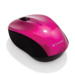 Verbatim Go Nano Wireless Mouse 1600 dpi hot pink 49043 - imagine 2