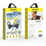 AWEI Bluetooth sports headphones A849BLblack - imagine 2