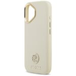 Case Guess Grained Strass Logo MagSafe for iPhone 17 beige - imagine 6