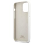 Karl Lagerfeld KLHCP12LSLKLWH iPhone 12 Pro Max 6,7" Silicone Stack Logo white - imagine 7