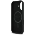 Case Guess Silicone Triangle Logo MagSafe for iPhone 17 black - imagine 7