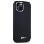 DKNY DKHMP14SPSCMCLK iPhone 14 6.1" black hardcase Plain Logo MagSafe - imagine 4